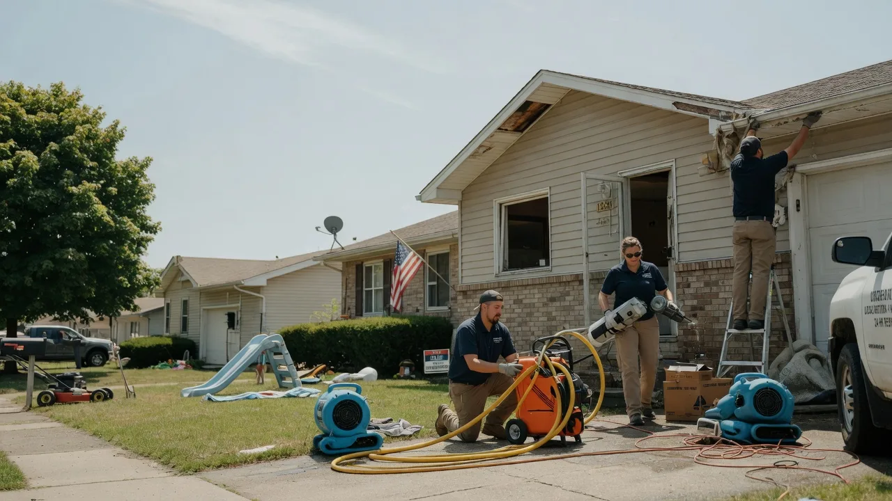 Water Damage Restoration in Pekin, IL near me